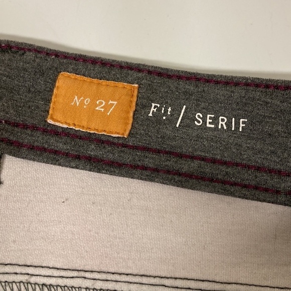 Anthropologie Pilcro Letterpress Ponte Serif Hybrid Pant - Picture 8 of 9